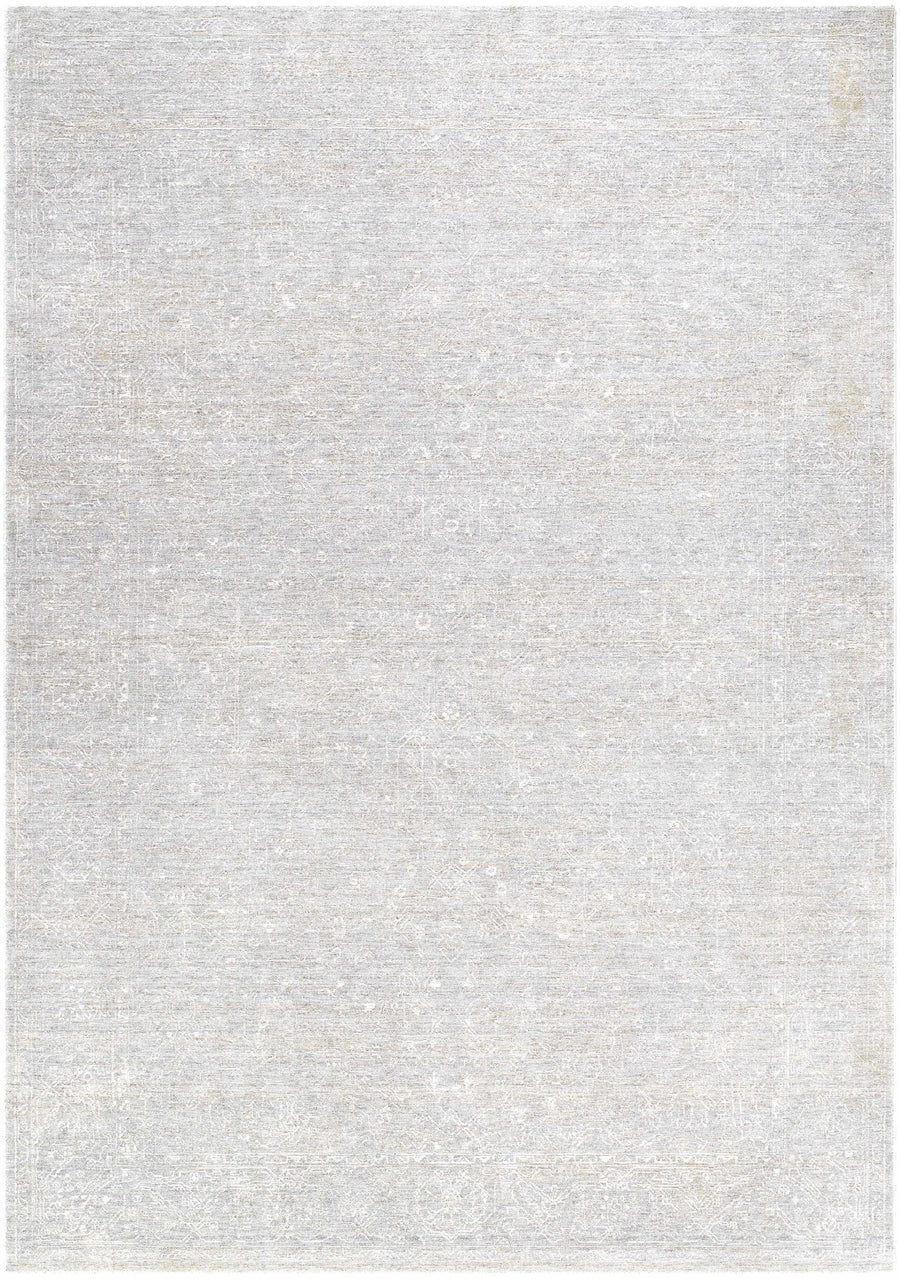 Catrin Traditional Gray Machine Woven Rug - The Rug Decor