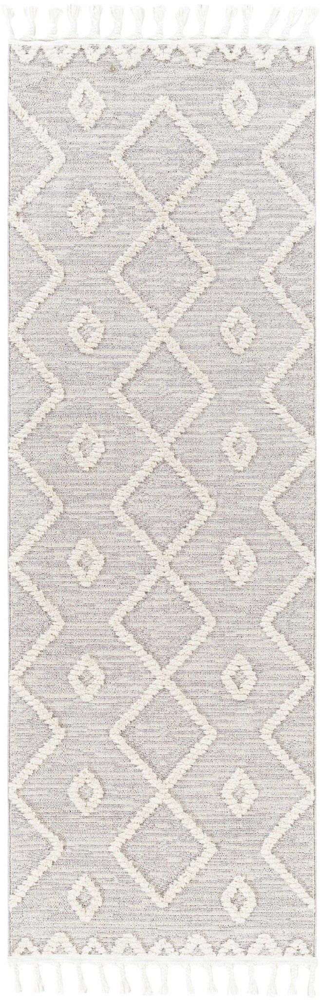 Cauldwell Modern Southwestern Gray And Ivory Rug - The Rug Decor