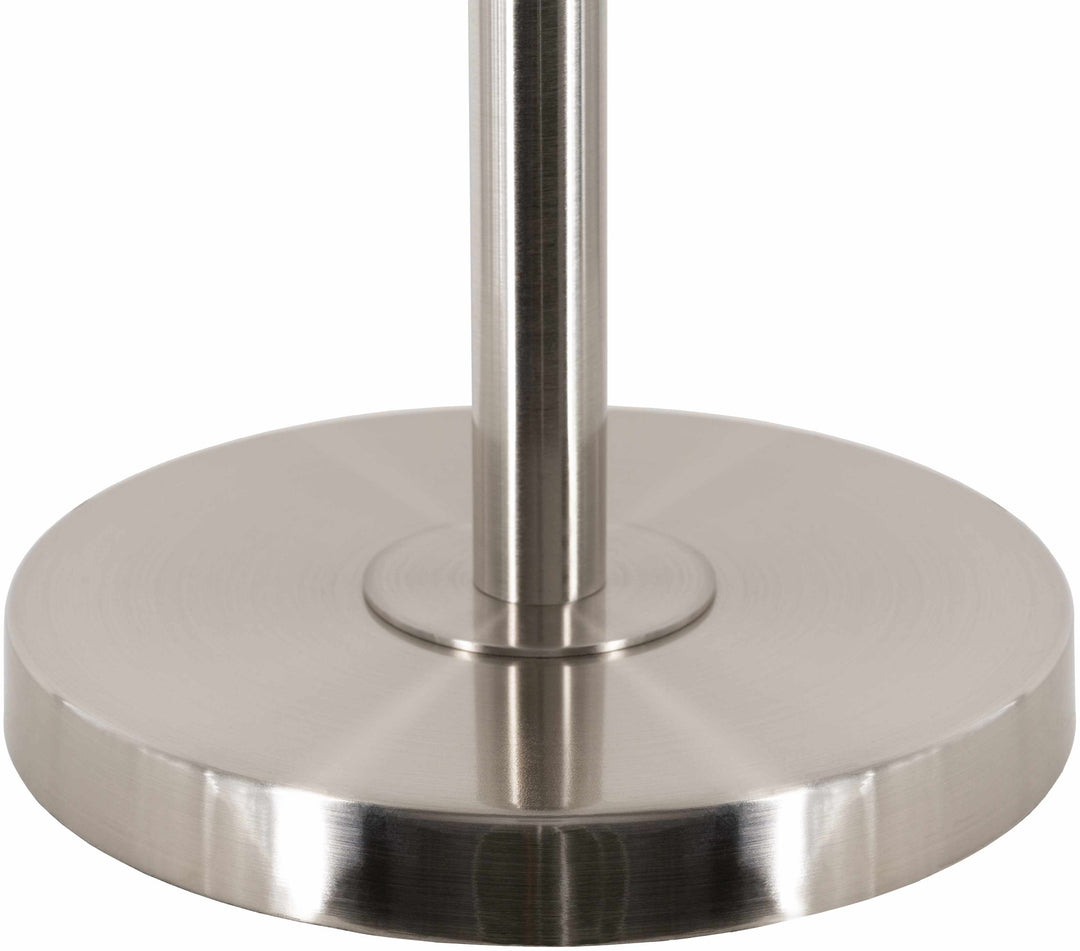 Cavan White Iron & Acrylic Floor Lamp | Traditional Accent Lighting
