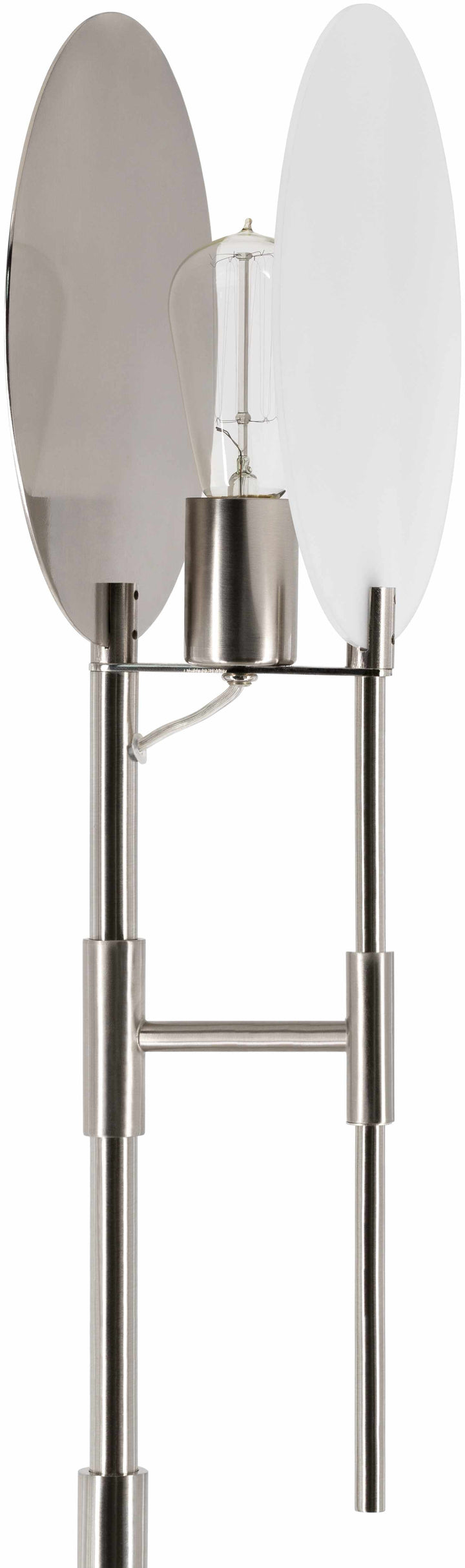 Cavan White Iron & Acrylic Floor Lamp | Traditional Accent Lighting