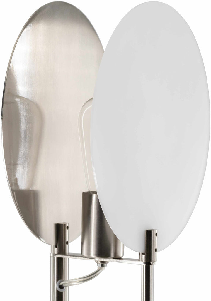 Cavan White Iron & Acrylic Floor Lamp | Traditional Accent Lighting