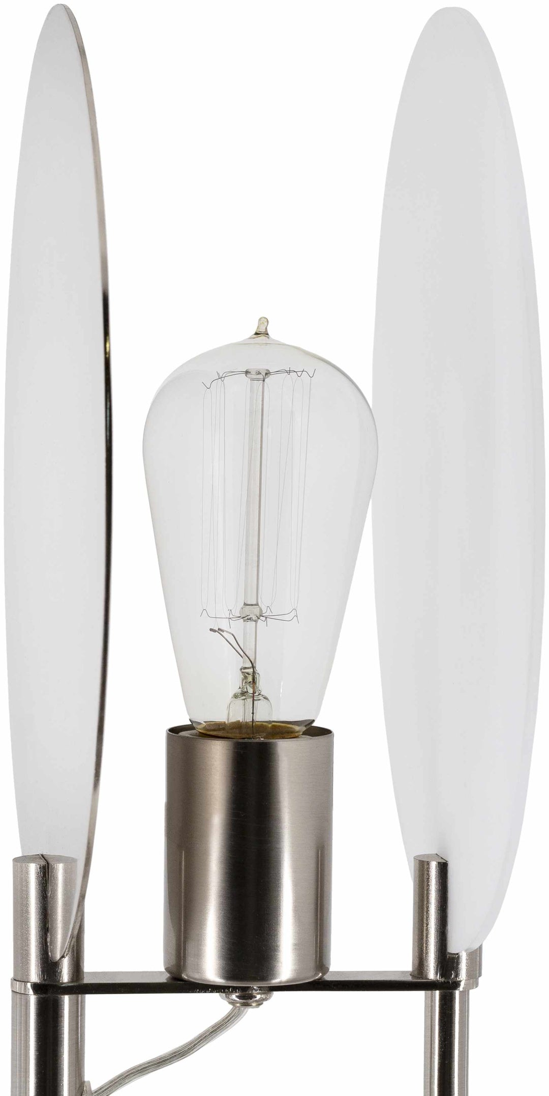 Cavan White Iron & Acrylic Floor Lamp | Traditional Accent Lighting