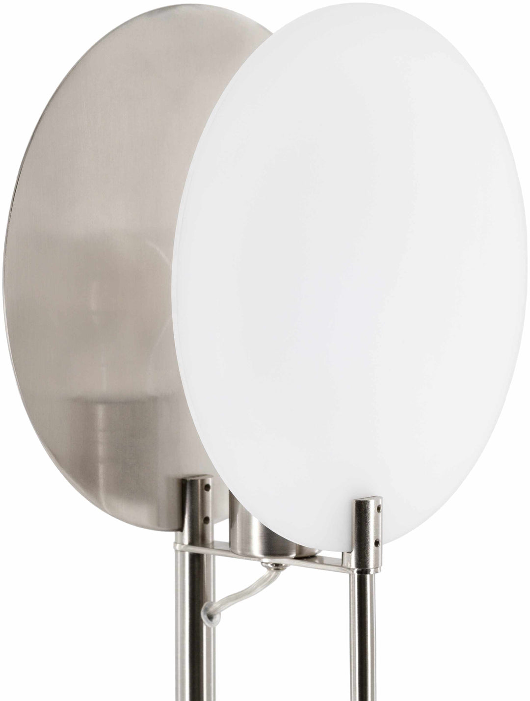 Cavan White Iron & Acrylic Floor Lamp | Traditional Accent Lighting