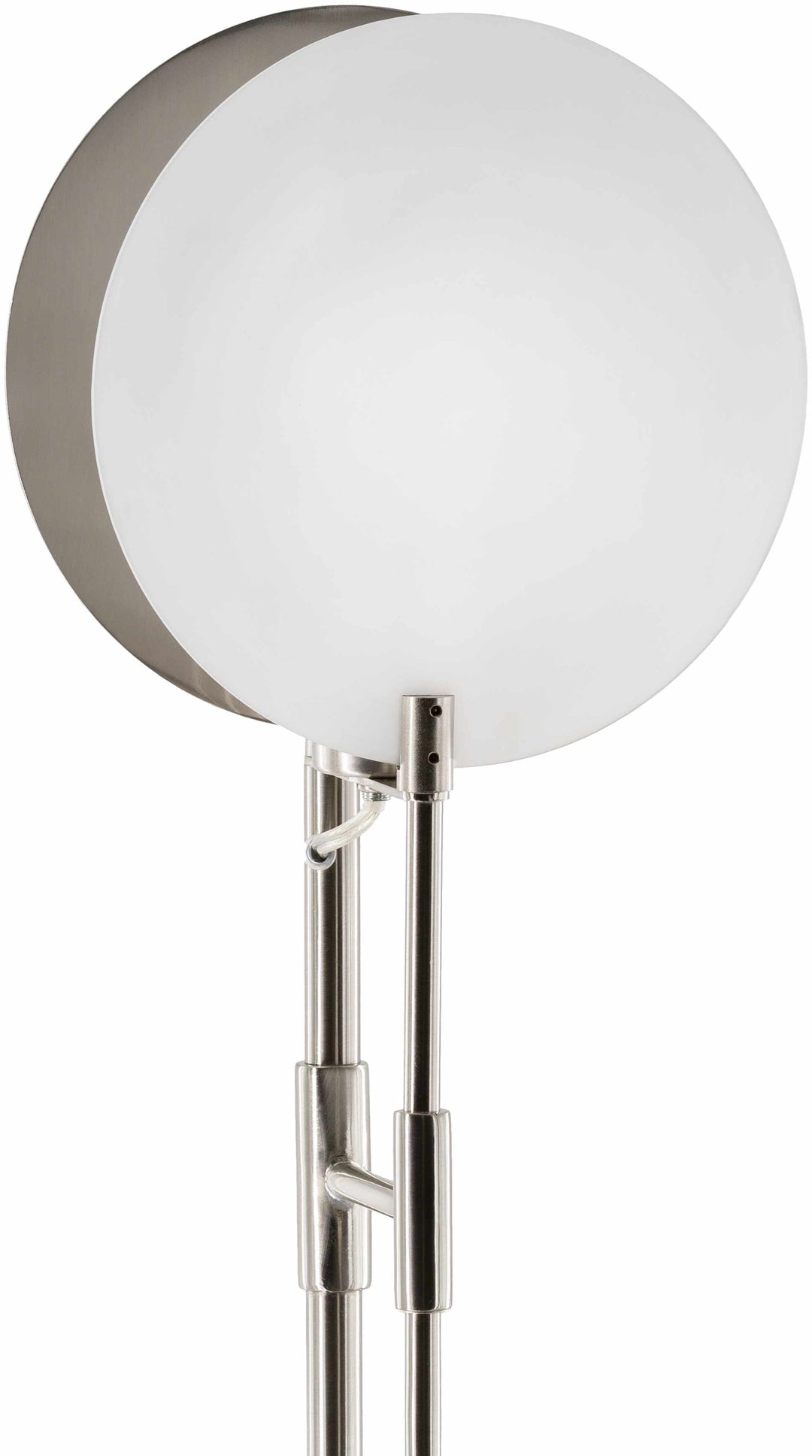 Cavan White Iron & Acrylic Floor Lamp | Traditional Accent Lighting