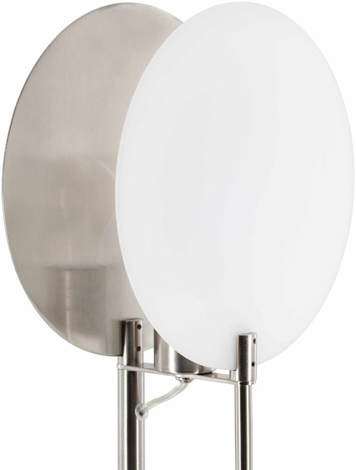 Cavan White Iron & Acrylic Floor Lamp | Traditional Accent Lighting - The Rug Decor