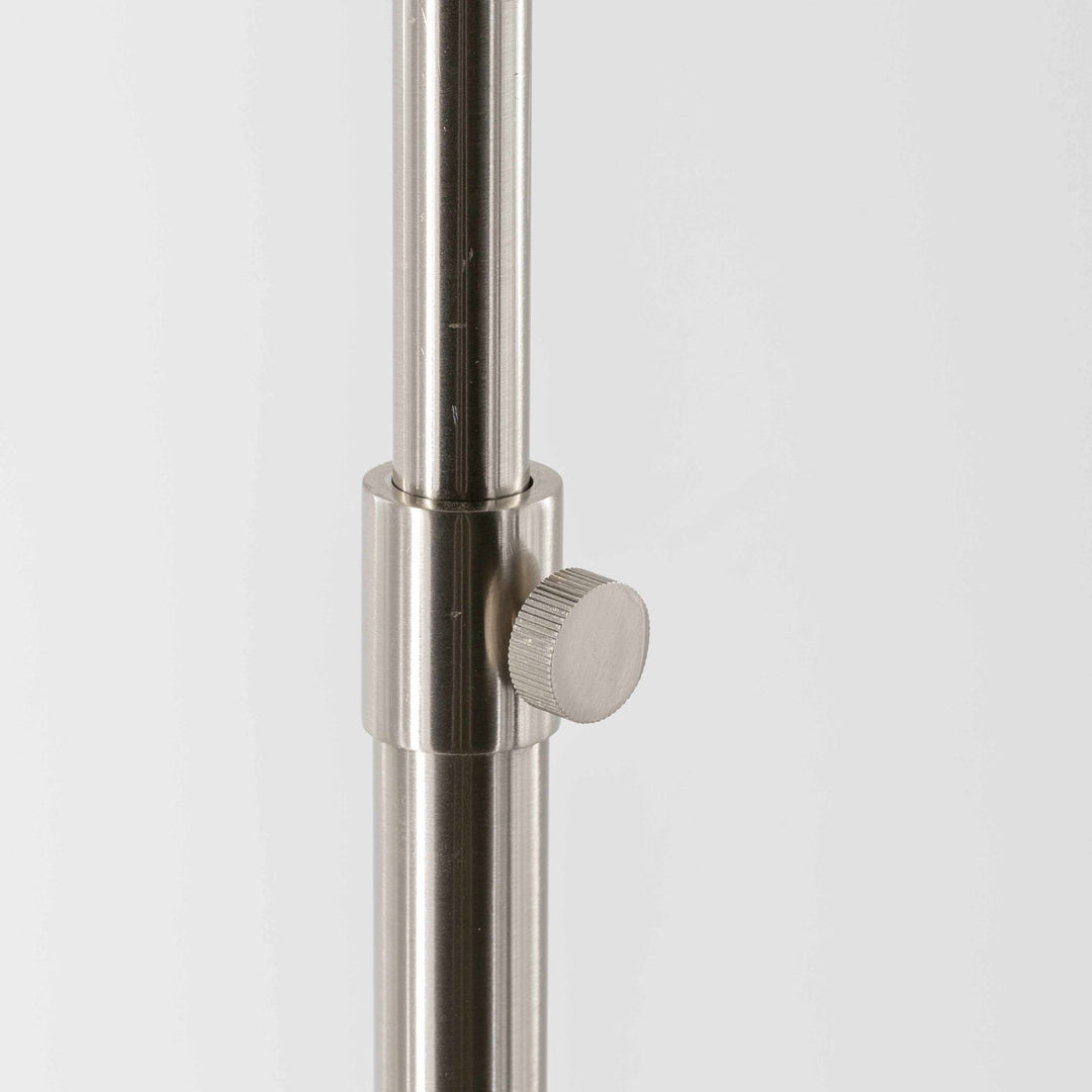 Cavan White Iron & Acrylic Floor Lamp | Traditional Accent Lighting - The Rug Decor