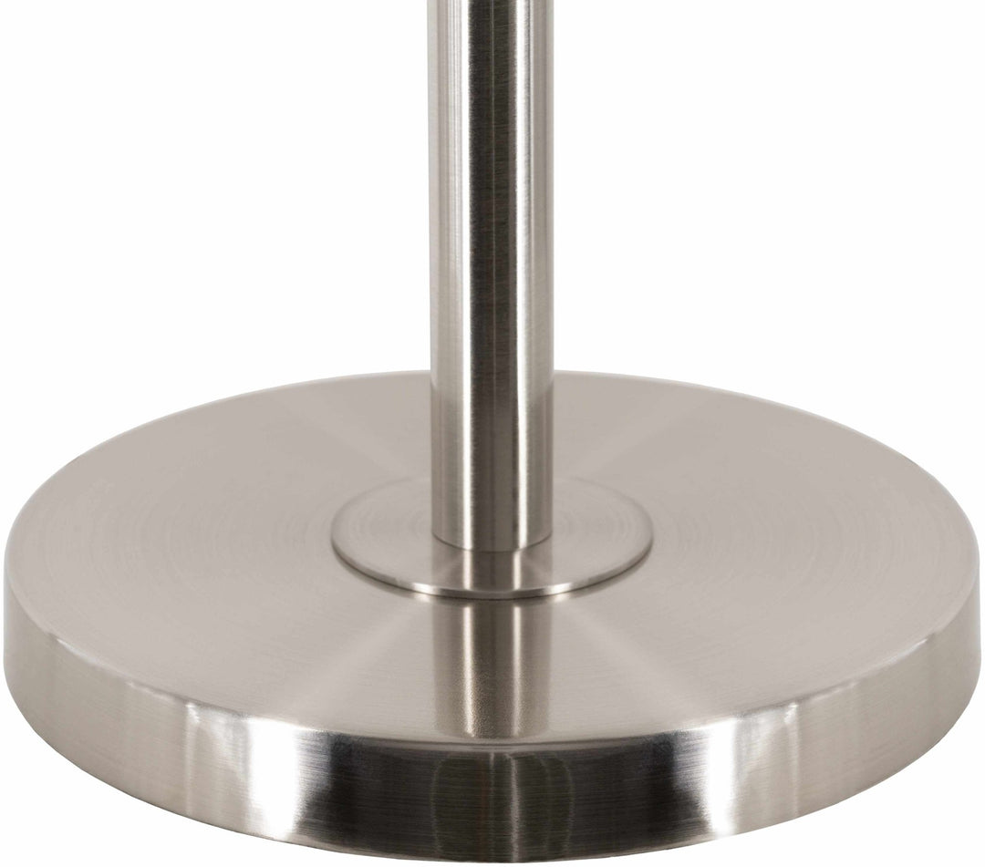Cavan White Iron & Acrylic Floor Lamp | Traditional Accent Lighting - The Rug Decor