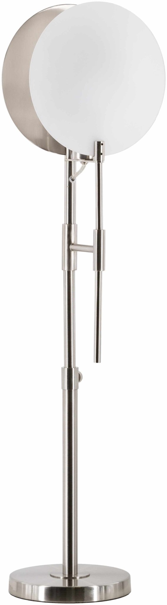 Cavan White Iron & Acrylic Floor Lamp | Traditional Accent Lighting - The Rug Decor