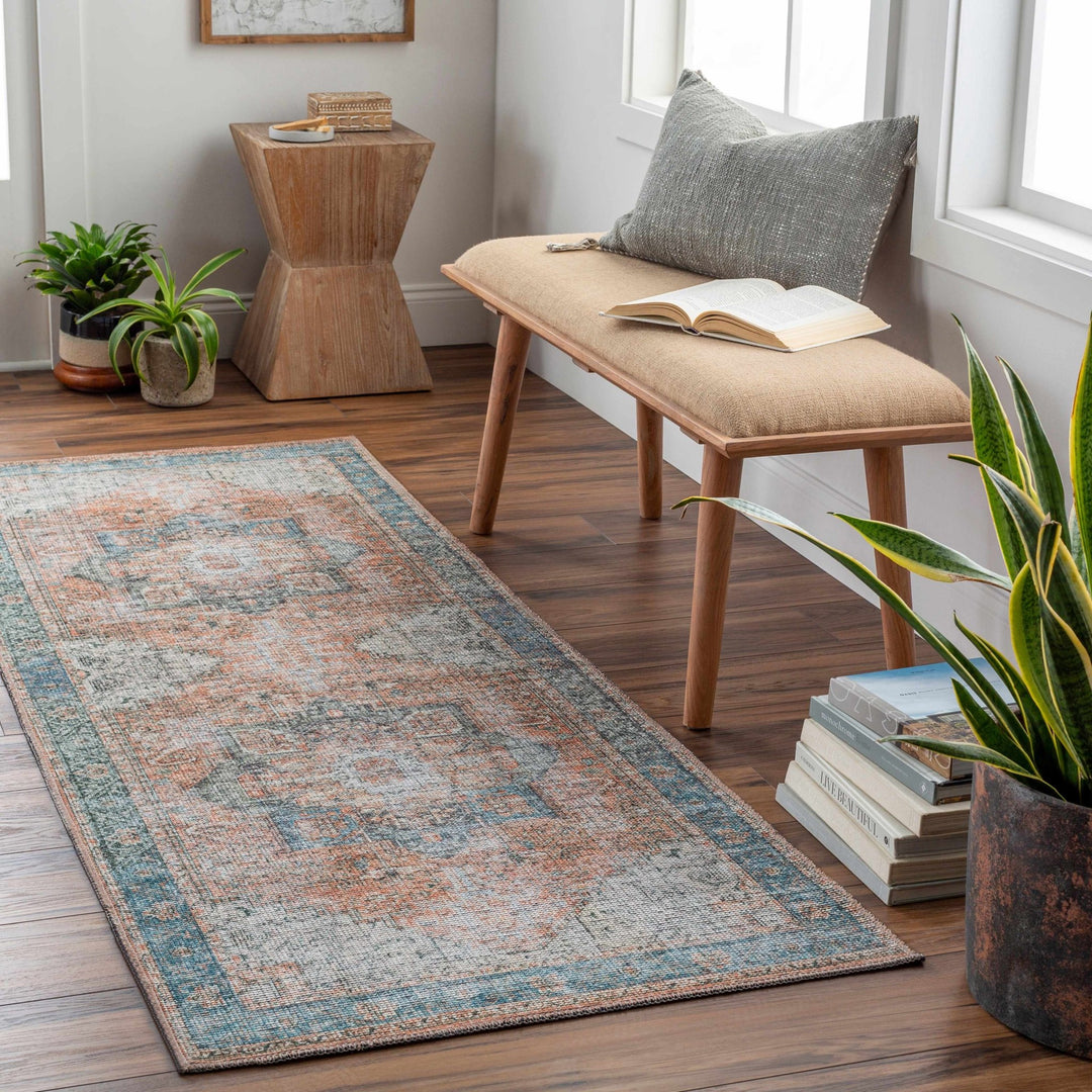 Cayanguan Traditional Brown And Gray Area Rug - The Rug Decor