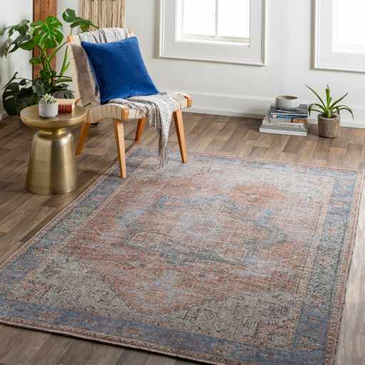 Cayanguan Traditional Brown And Gray Area Rug - The Rug Decor