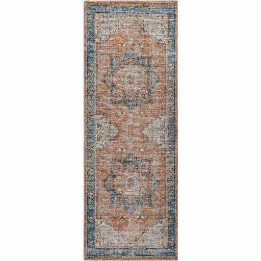 Cayanguan Traditional Brown And Gray Area Rug - The Rug Decor