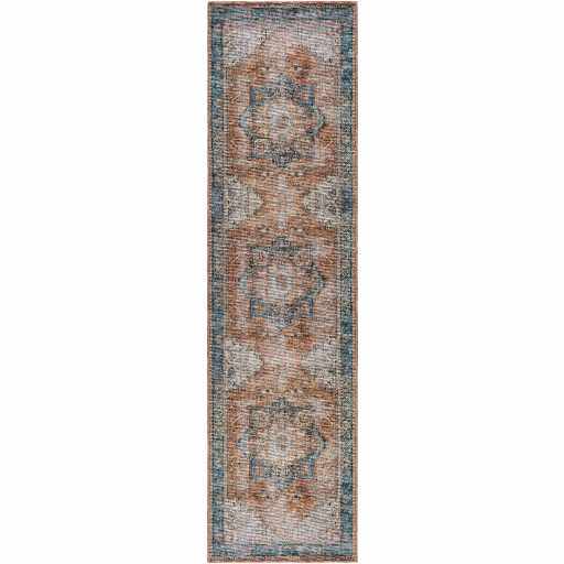 Cayanguan Traditional Brown And Gray Area Rug - The Rug Decor