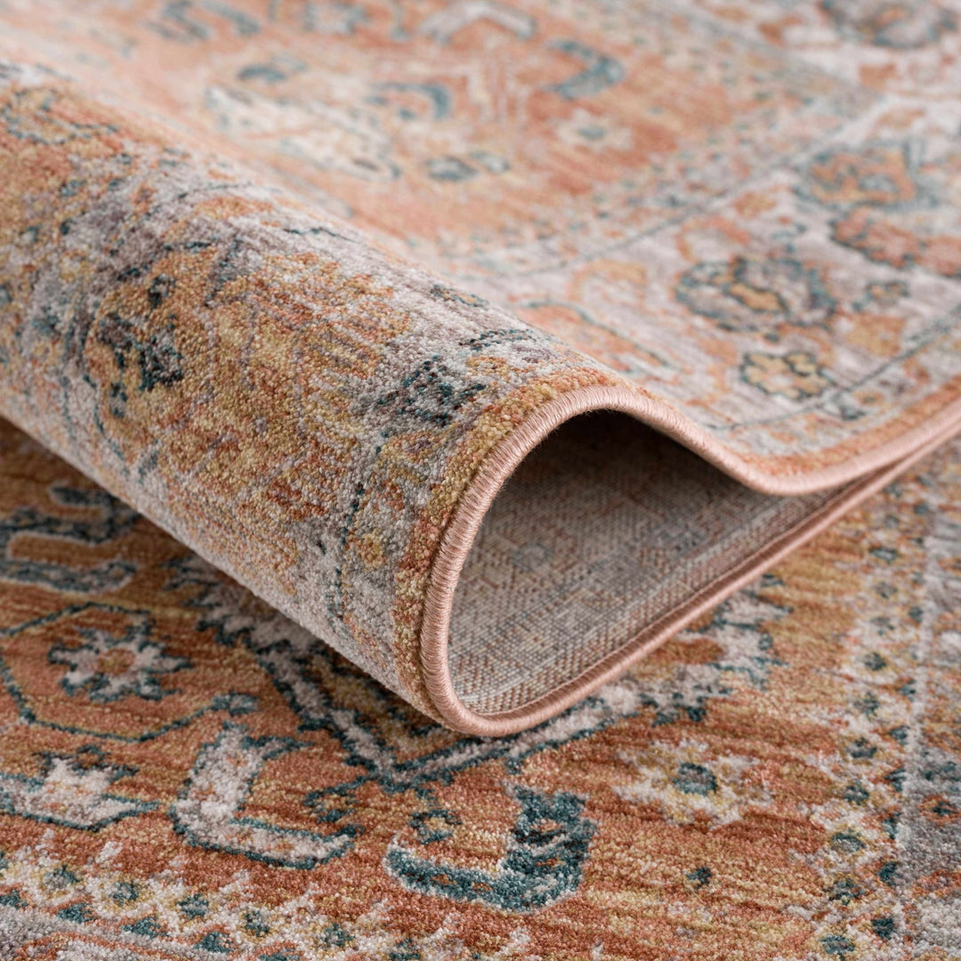 Cayla Traditional Style Brown Area Rug - The Rug Decor