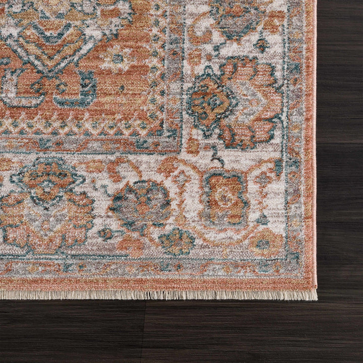 Cayla Traditional Style Brown Area Rug - The Rug Decor