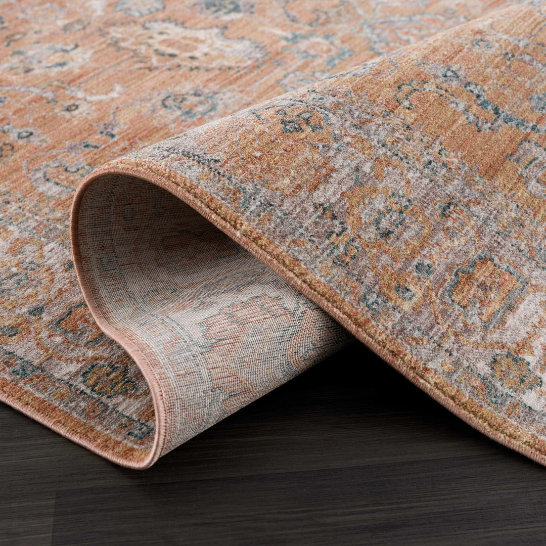 Cayla Traditional Style Brown Area Rug - The Rug Decor