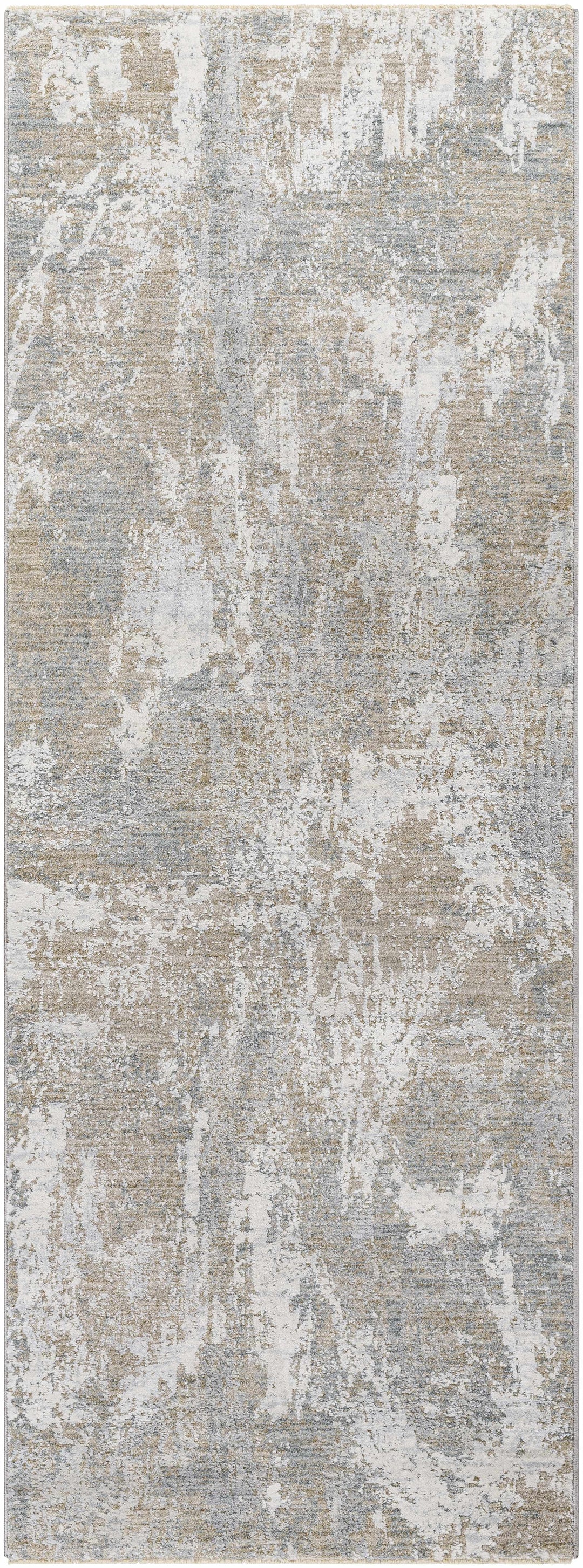 Cady Modern Abstract Design Gray And Beige Area Rug