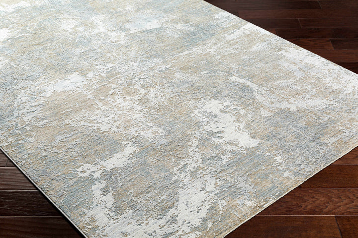Cady Modern Abstract Design Gray And Beige Area Rug