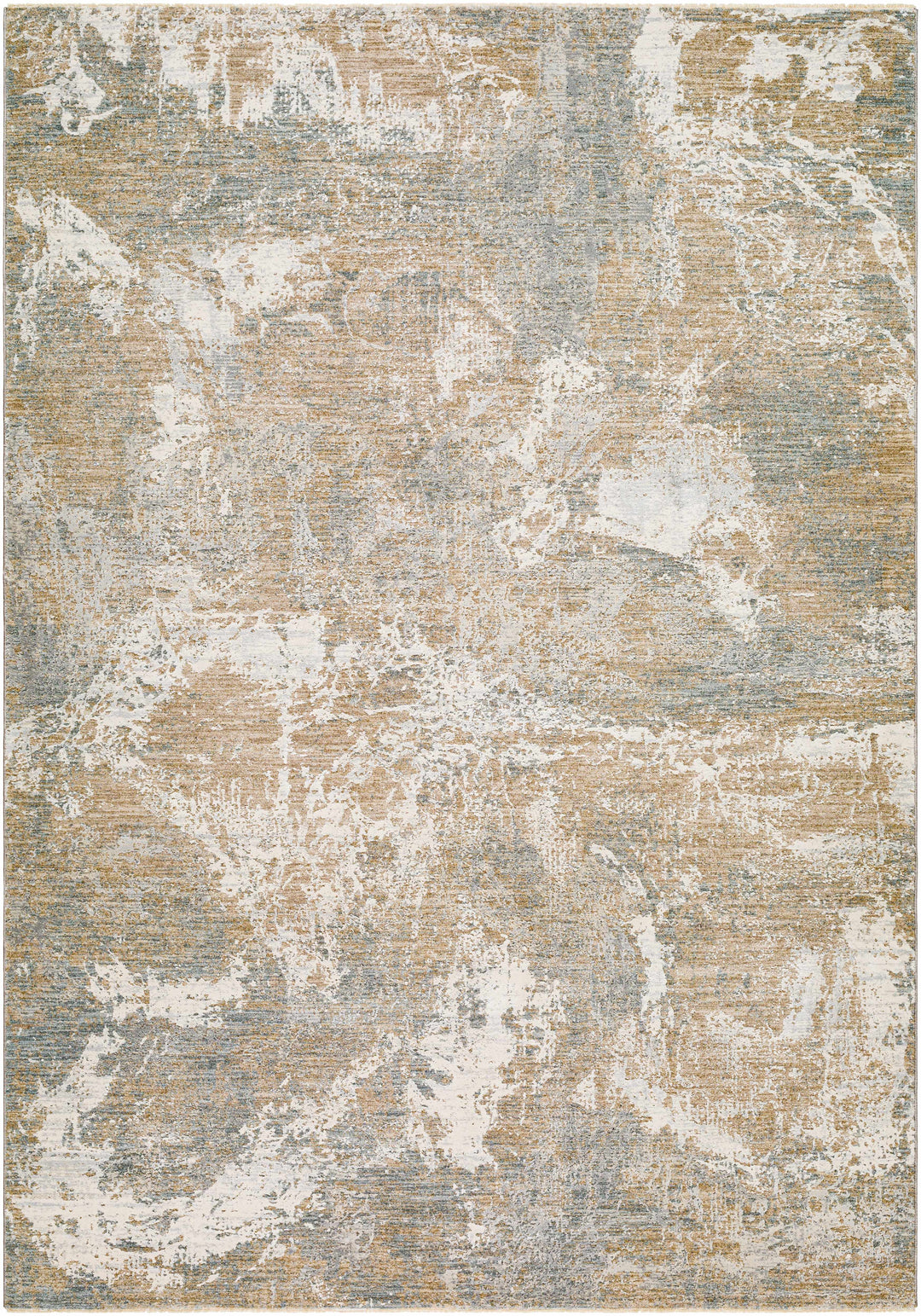 Cady Modern Abstract Design Gray And Beige Area Rug
