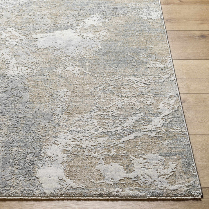 Cady Modern Abstract Design Gray And Beige Area Rug
