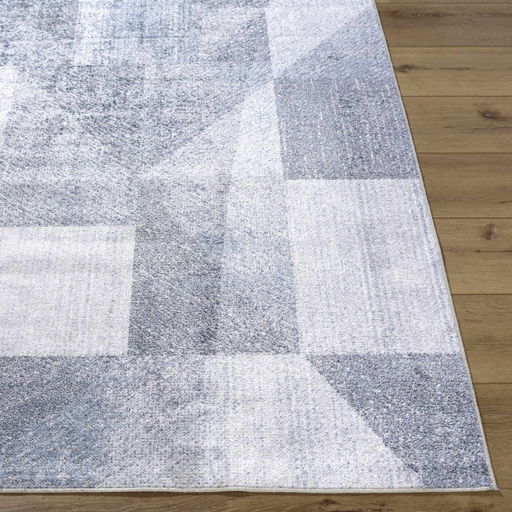 Chachi Contemporary Style Gray Machine Washable Rug - The Rug Decor