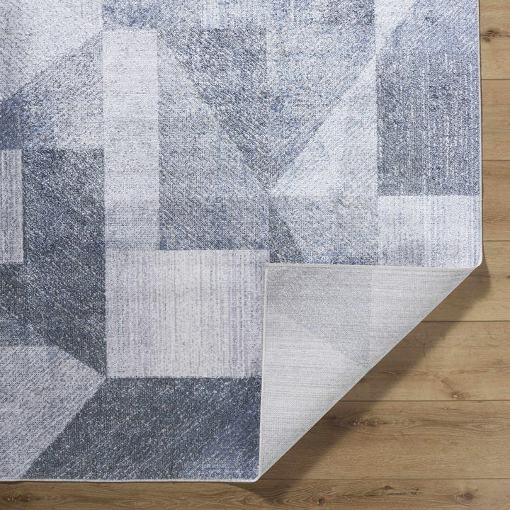 Chachi Contemporary Style Gray Machine Washable Rug - The Rug Decor