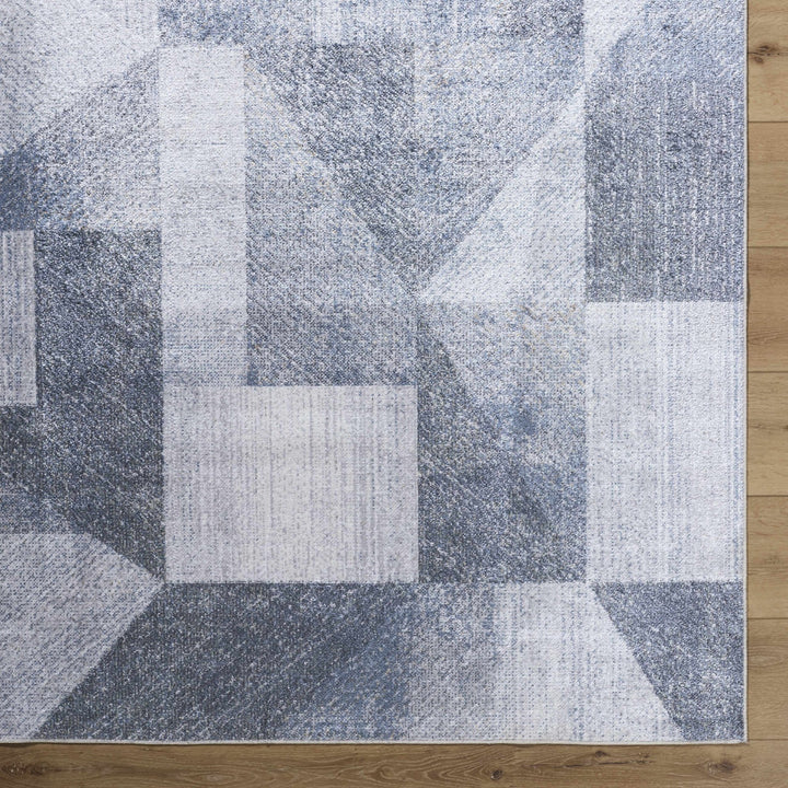 Chachi Contemporary Style Gray Machine Washable Rug - The Rug Decor