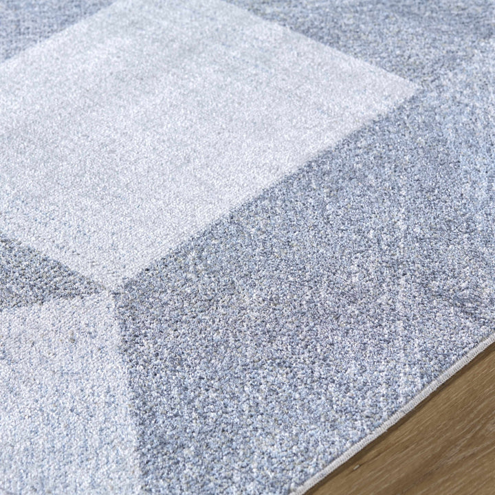 Chachi Contemporary Style Gray Machine Washable Rug - The Rug Decor