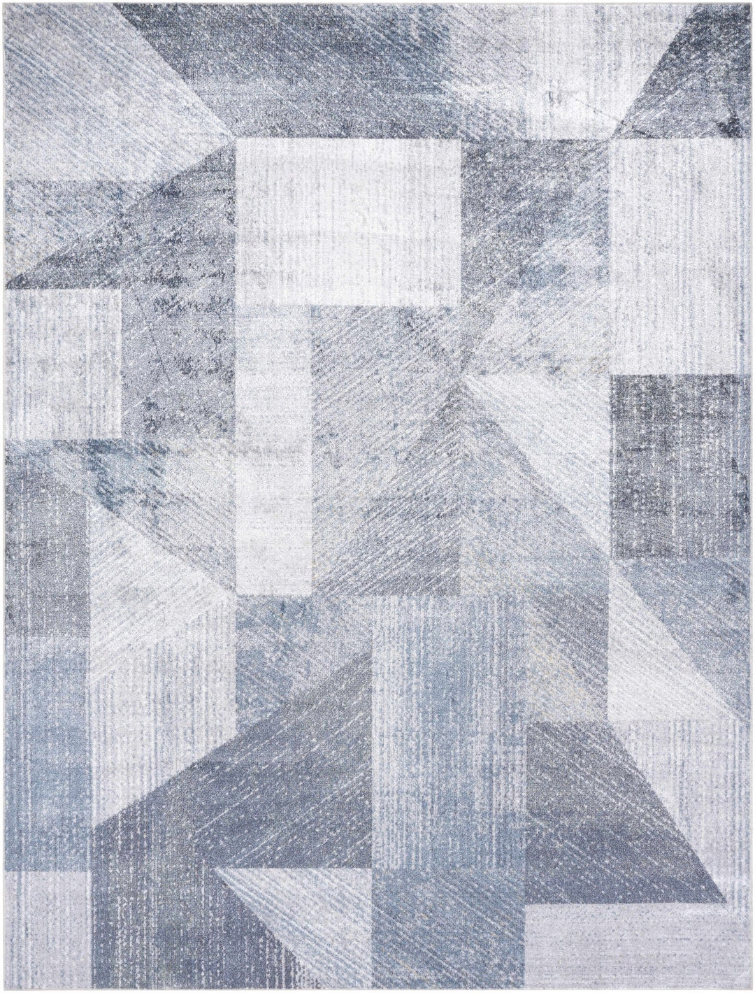Chachi Contemporary Style Gray Machine Washable Rug - The Rug Decor