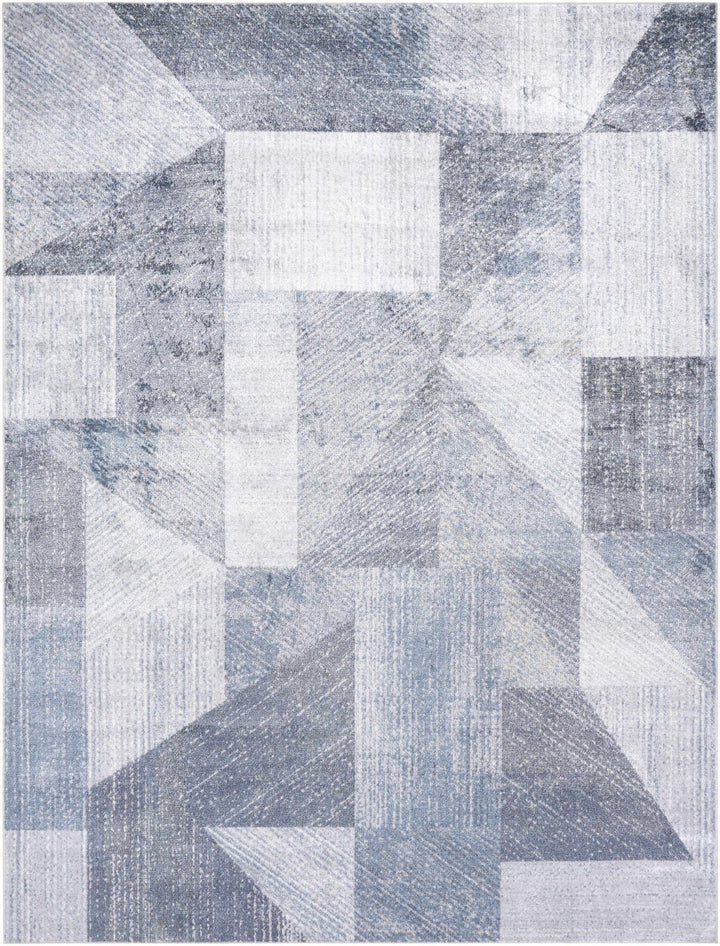 Chachi Contemporary Style Gray Machine Washable Rug - The Rug Decor