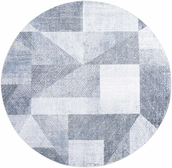 Chachi Contemporary Style Gray Machine Washable Rug - The Rug Decor