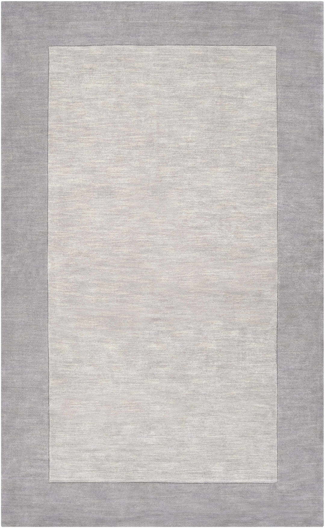 Champion Gray Modern Style Hand Loom Wool Area Rug