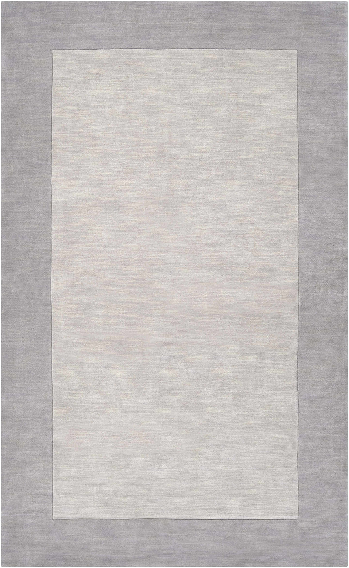 Champion Gray Modern Style Hand Loom Wool Area Rug