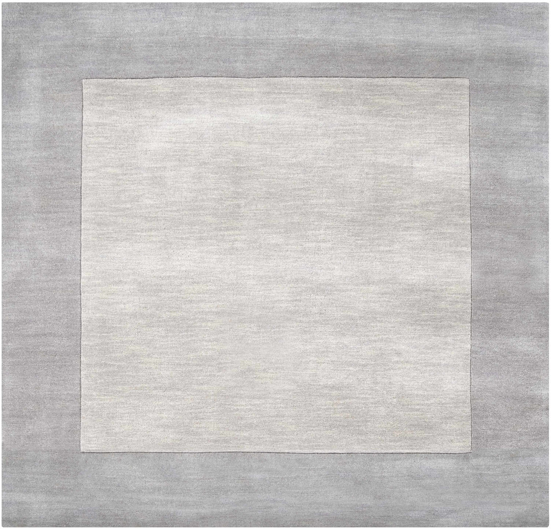 Champion Gray Modern Style Hand Loom Wool Area Rug