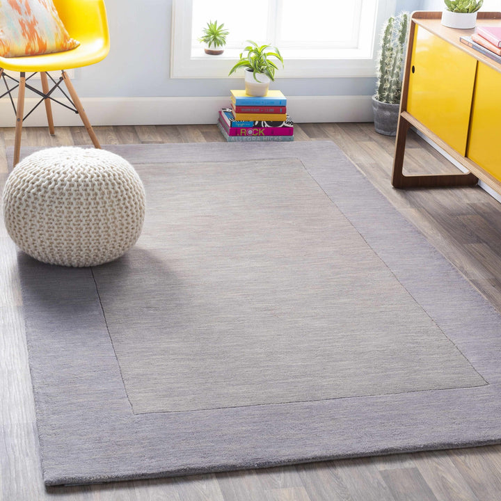 Champion Gray Modern Style Hand Loom Wool Area Rug - The Rug Decor