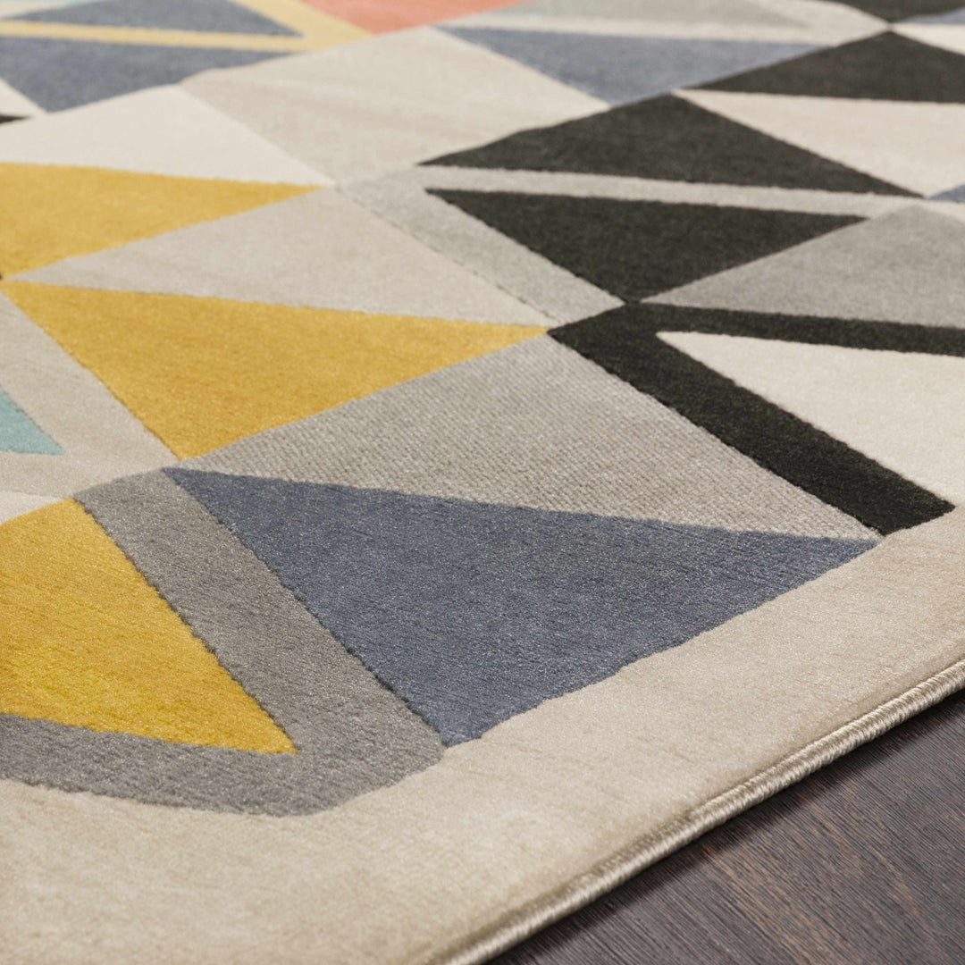 Champlin Modern Geometrical Design Multicolor Area Rug - The Rug Decor