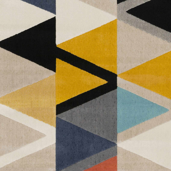 Champlin Modern Geometrical Design Multicolor Area Rug - The Rug Decor