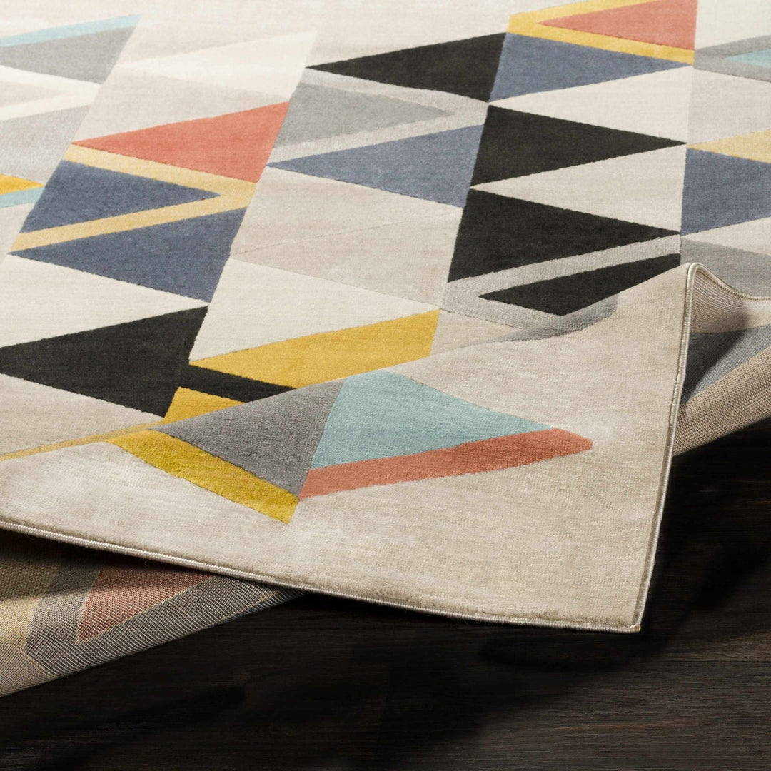 Champlin Modern Geometrical Design Multicolor Area Rug - The Rug Decor