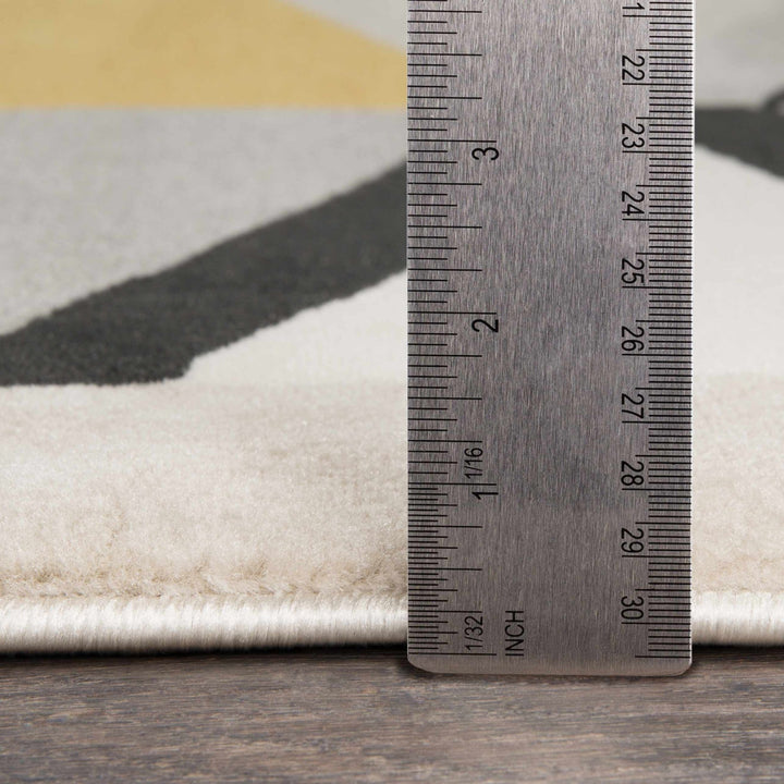 Champlin Modern Geometrical Design Multicolor Area Rug - The Rug Decor