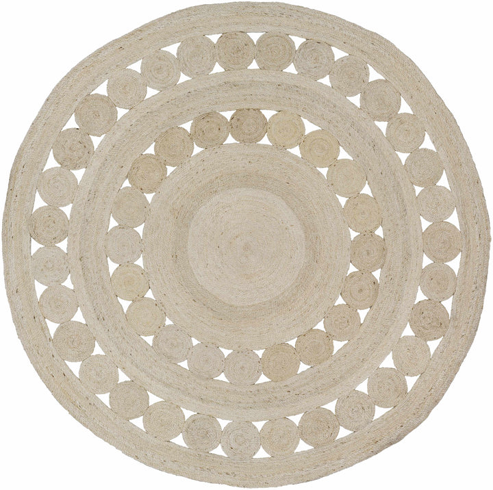Changewater Ivory Modern Style Hand Woven Area Rug