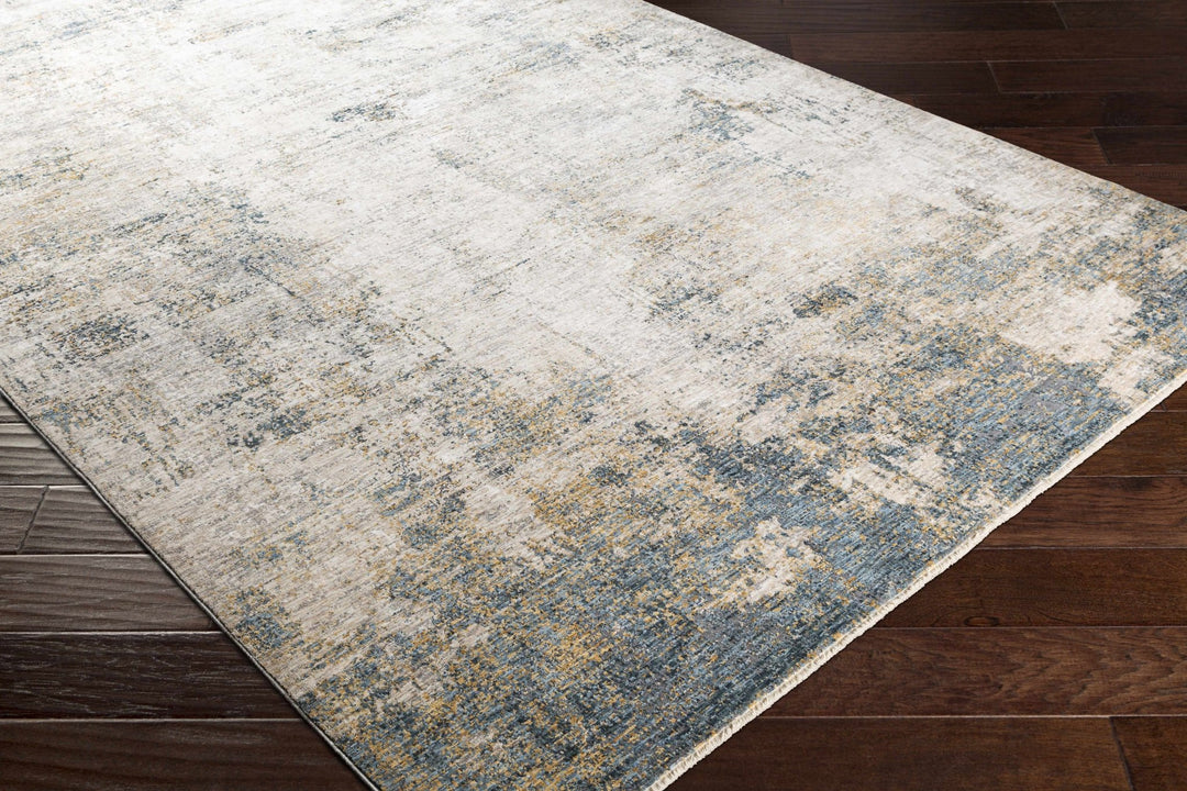 Charcoal And Beige Contemporary Rug - The Rug Decor