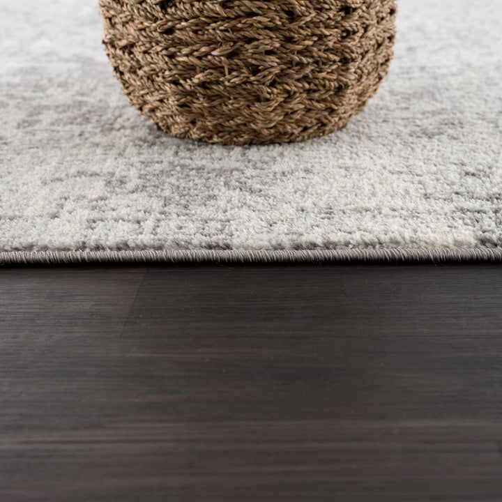 Charcoal And Gray Traditional Style Area Rug - The Rug Decor