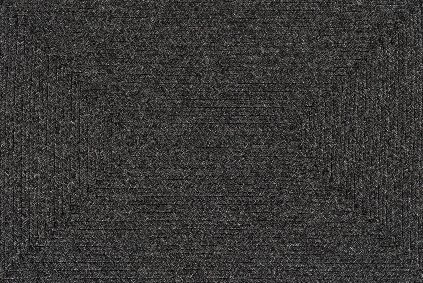 Charcoal Chevron Design Jute Braided Outdoor safe area Rug - The Rug Decor