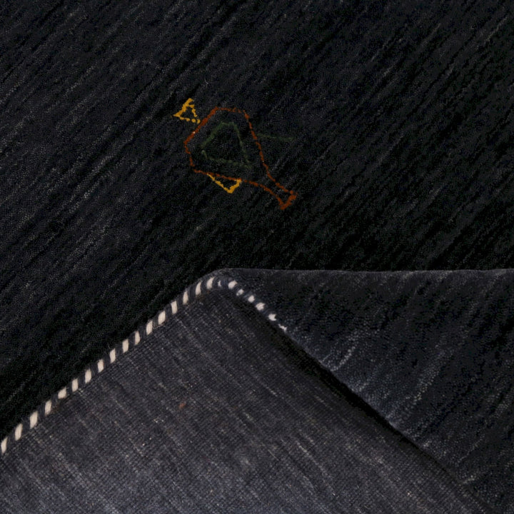 Charcoal Tribal Center Medallion Hand Loomed Wool Area Rug - The Rug Decor