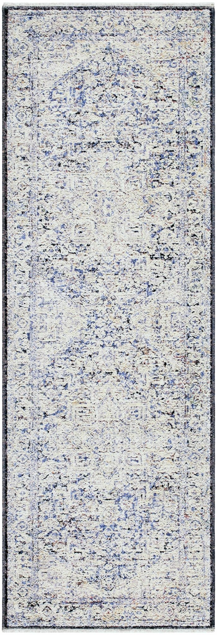 Charo Traditional Medallion Design Beige And Gray Rug - The Rug Decor