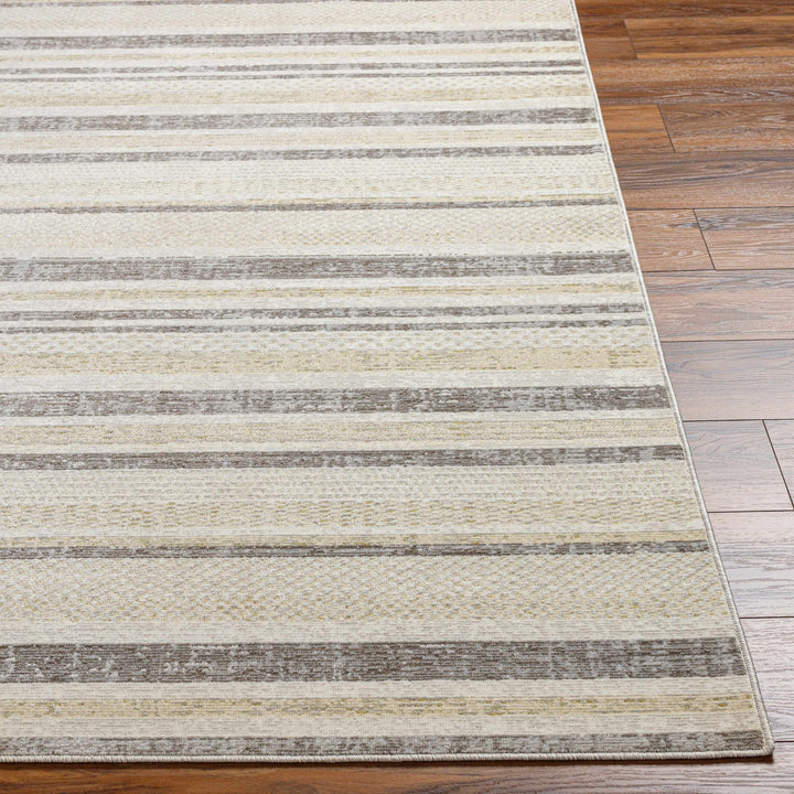 Chato Contemporary Abstract Beige And Gray Area Rug - The Rug Decor