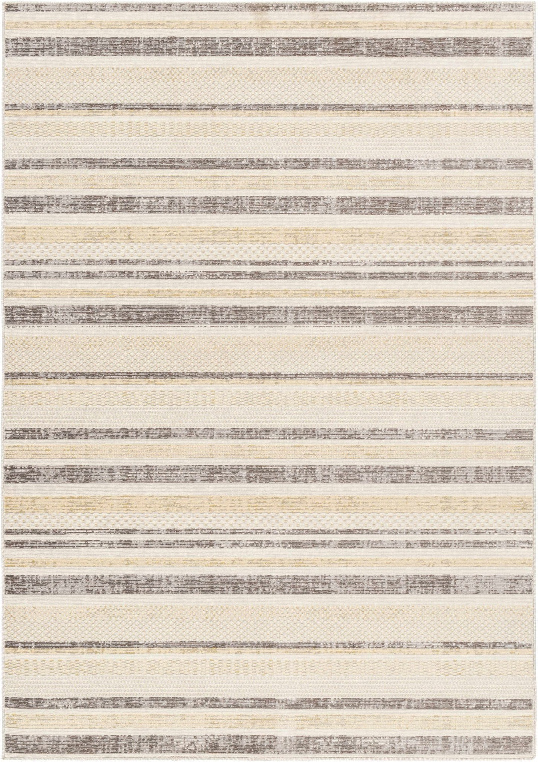 Chato Contemporary Abstract Beige And Gray Area Rug - The Rug Decor