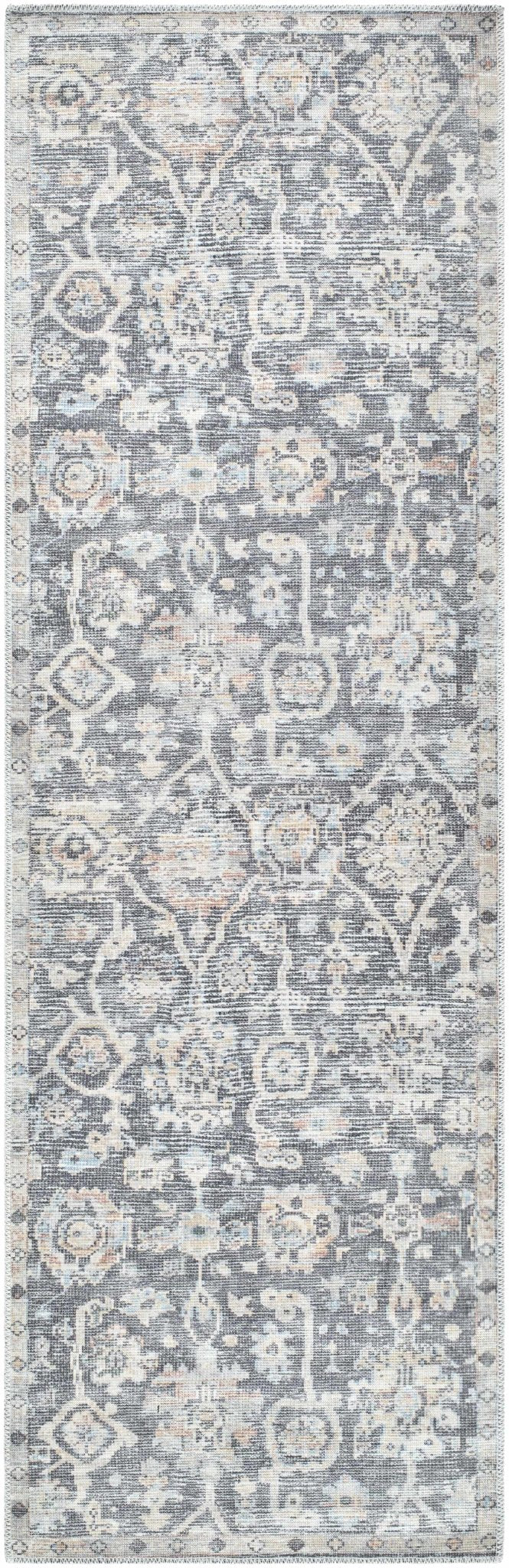 Cheick Traditional Oushak Gray Rug - The Rug Decor