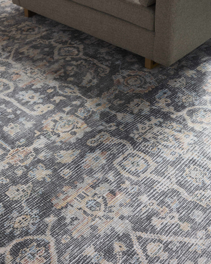 Cheick Traditional Oushak Gray Rug - The Rug Decor