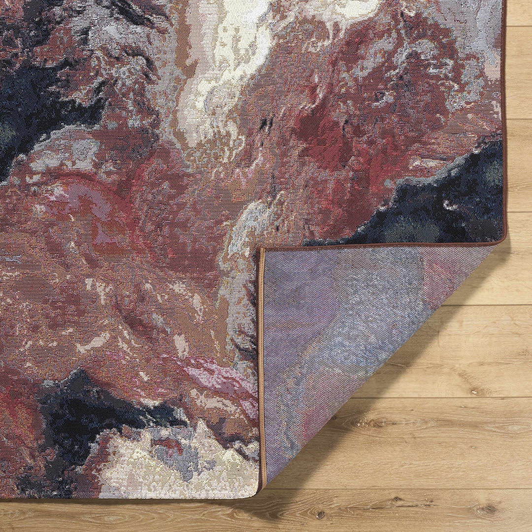 Chemed Contemporary Abstract Multicolor Outdoor Area Rug - The Rug Decor