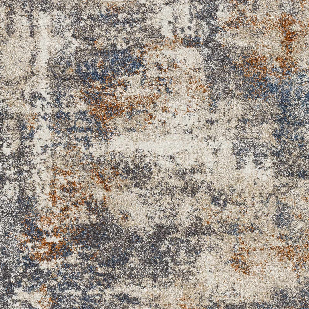 Chetwynd Modern Abstract Design Gray And Beige Area Rug